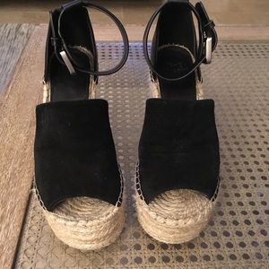 Marc Fisher espadrille wedges